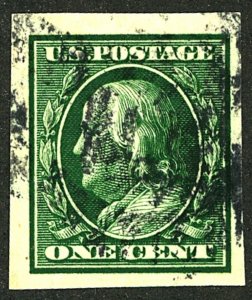 U.S. #343 USED CREASES