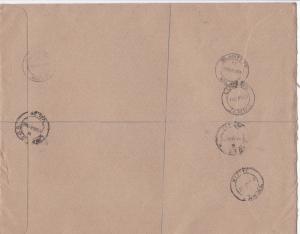 blantyre malawi 1969 huge registered stamps cover ref 12992
