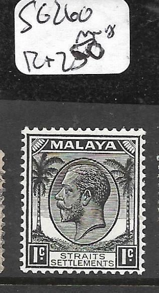 MALAYA  STRAITS SETTLEMENTS   (PP2704B)  KGV 1C  SG 260  MNH