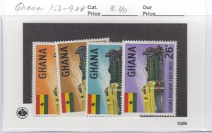 Ghana 156-9 Railways mnh