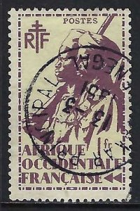 French West Africa 24 VFU I806