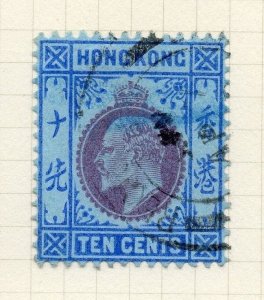 Hong Kong 1903 Early Issue Fine Used 10c. 195433