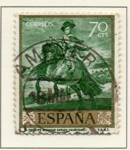 Spain 1959 Early Issue Fine Used 70c. NW-136535