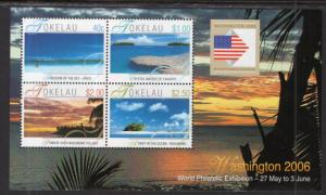 Tokelau 301a Souvenir Sheet MNH VF