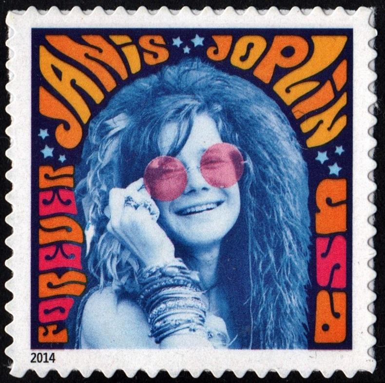 SC#4916 Forever Music Icons Series: Janis Joplin (2014) SA