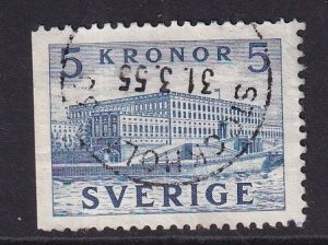 Sweden #322  used 1941 Palace  perf. 12 1/2  Imperf. left