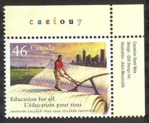 Canada 1999 Education for All Mi.1877 MNH