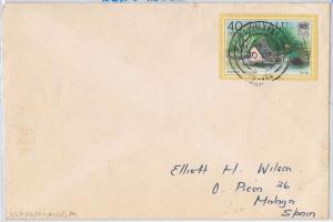 TUVALU -  POSTAL HISTORY - COVER with nice postmark: NUNUMANGA