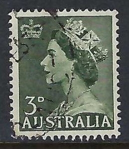 Australia 257 VFU QEII C786-6