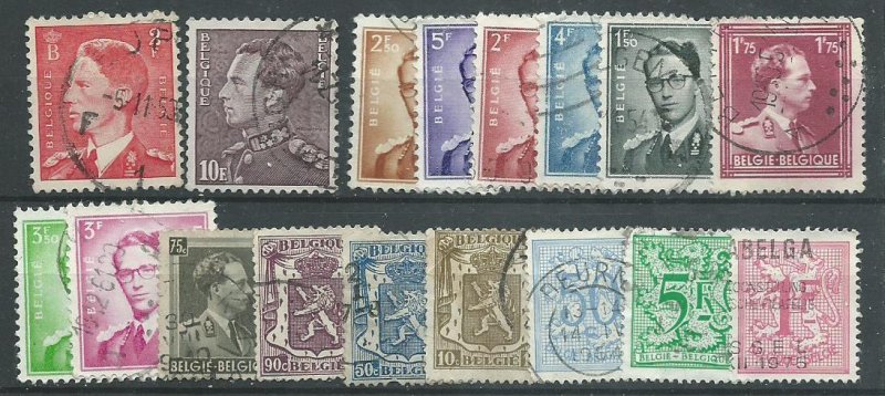 Belgium   (17)   used   VF  PD