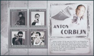 Sao Tome & Principe 2007 MNH Art Stamps Anton Corbijn Photography Bono 4v M/S