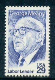 2848 29c George Meany Fine MNH