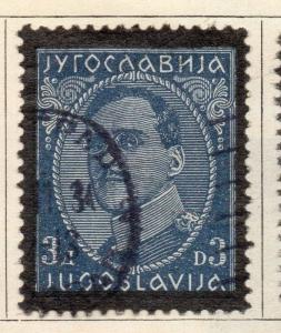 Jugoslavia 1934 Early Issue Fine Used 3d. 171026