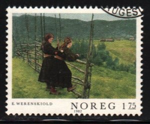 Norway #807   used