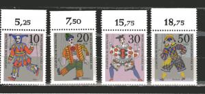 Germany B463-B466 MNH