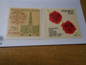 Poland  #  2384-85  MNH