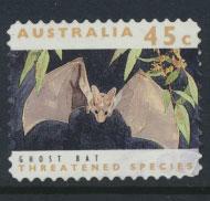 Australia SG 1332  Used perf 11½ Threatened Species -Ghost Bat