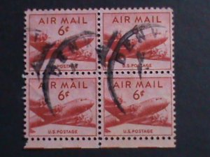 ​UNTIED STATES- AIRMAIL -PROMOTION USED BLOCK-VERY FINE WE SHIP TO WORLD WIDE