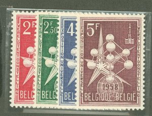 Belgium #500-3  Single (Complete Set)