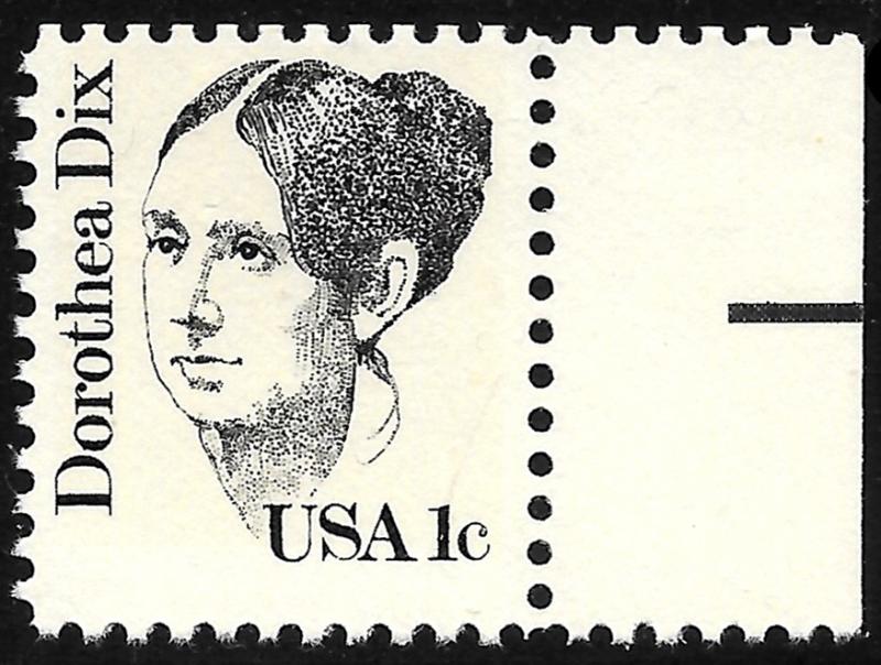 Scott 1844    1¢ Dorothea Dix MNH Single