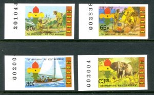 R32931 (2) GHANA 794-7  IMPERF MNH BIN $3.50