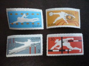 Stamps - Cuba - Scott# 980-983 - Mint Hinged Set of 4 Stamps