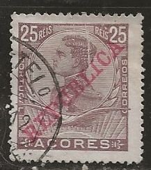 Azores == Scott # 131 - Used