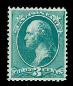 MOMEN: US STAMPS #207 MINT OG NH PSE CERT