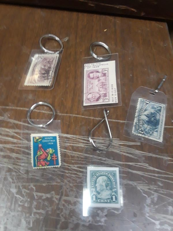 Stamp Key Chain