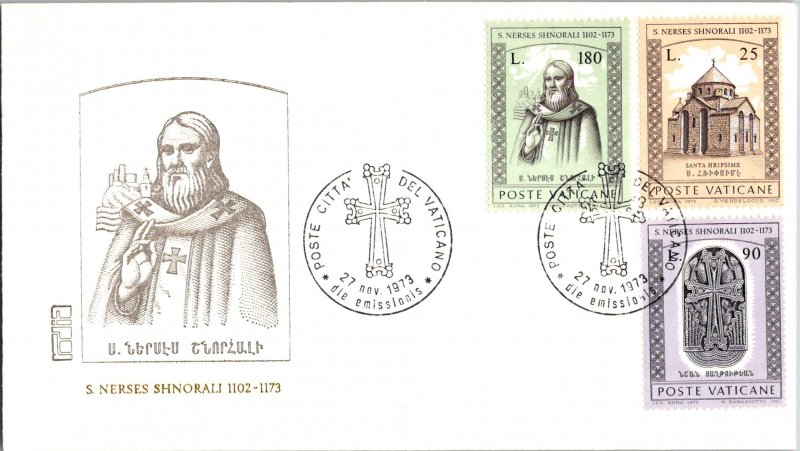 Vatican City, Worldwide First Day Cover