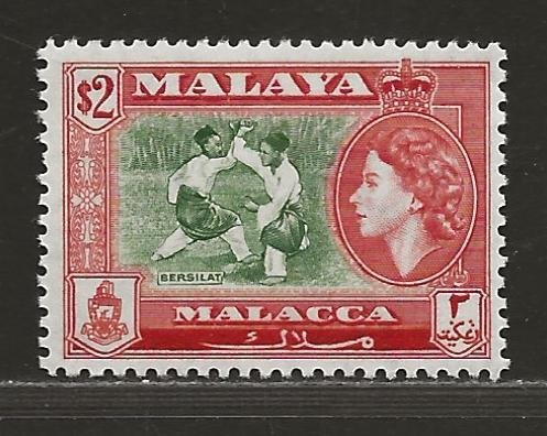 MALAYA - MALACCA  SC# 54   FVF/MNH