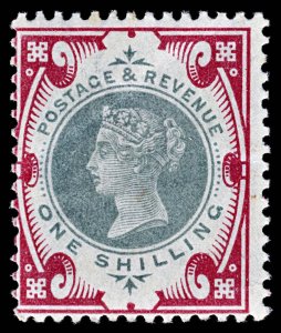 4695: GB SG214 1s Green & Carmine. 1900. Sc#126 Mi101 MNH Mint. C£100