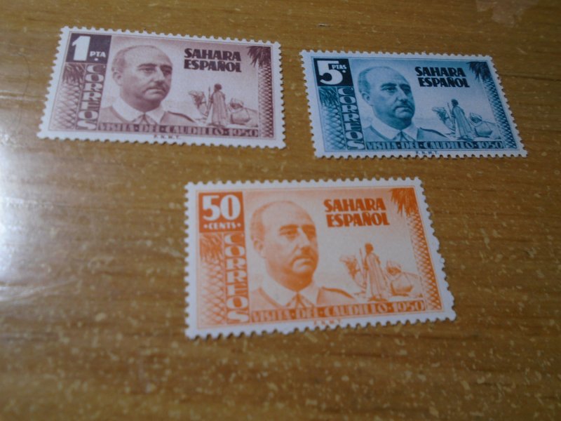 Spanish  Sahara  #  62-64  MNH