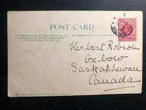 1906 Natal South Africa RPPC Postcard Cover to England Natives in Zululand