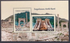 TURKEY - 2024 RUINS OF SAGALASSOS - MIN. SHEET MINT NH