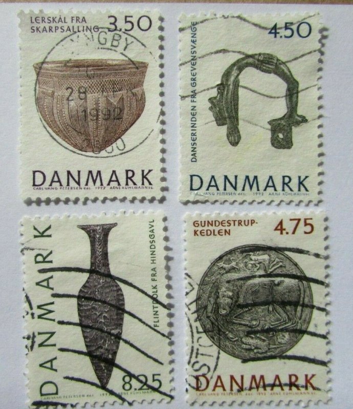 1992 Denmark  SC #953-56  Used stamps