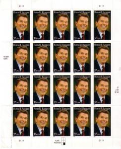 US #3897 37c Ronald Regan (MNH) CV $20.75