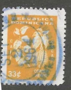 DOMINICAN REPUBLIC     SC # C119  USED