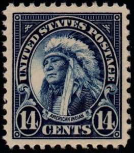 U.S. #565 MNH XF/SUP JUMBO