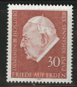 Germany Scott 1011 MNH** 1969  Pope John XXIII stamp