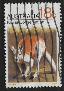 Australia #502 18c Fauna Conservation - Kangaroo