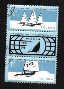 Poland 1978 - U - Pair + Tab - Scott #2250A