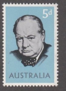 Australia # 389, Winston Churchill, Mint NH