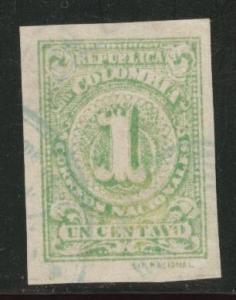 Colombia 326d used stamp