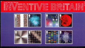 Great Britain 2015 British Inventions Complete MNH Set in Pack SC 3363-3370