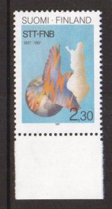 Finland   #765   MNH  1987  news agency