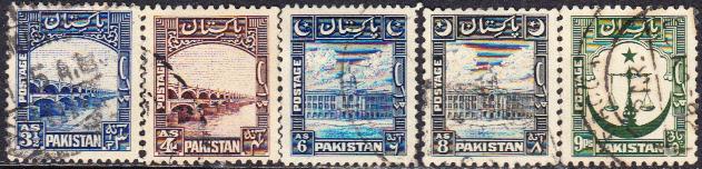 Pakistan #24-43b Used Set