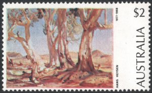 Australia SC#574 $2 Red Gums of the Far North, Hans Heysent (1974) MLH