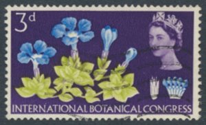 GB  SC# 414  SG 655  Used  Botanical Congress see details & scans