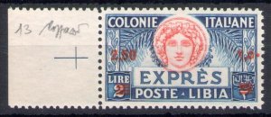 1927-33 Libya, Espresso #13 - Excellent Centering - MNH**